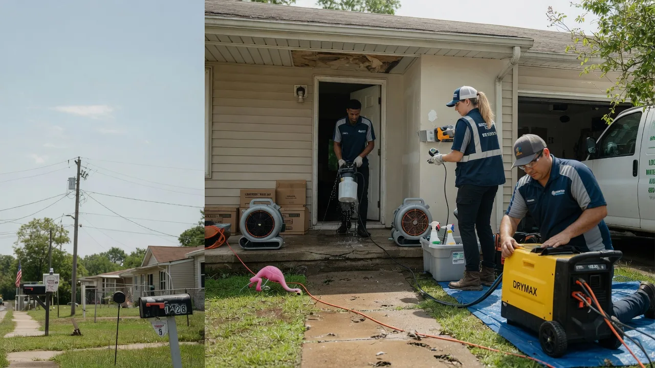 Storm Damage Water Removal in La Grange, MO near me